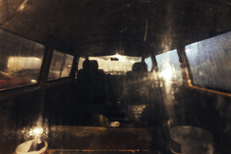 Inside a Wet Vehicle