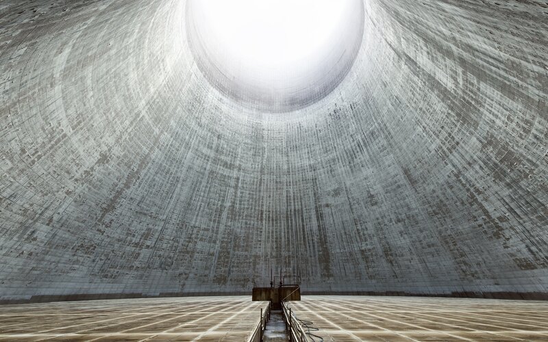 Inside Cooling Tower