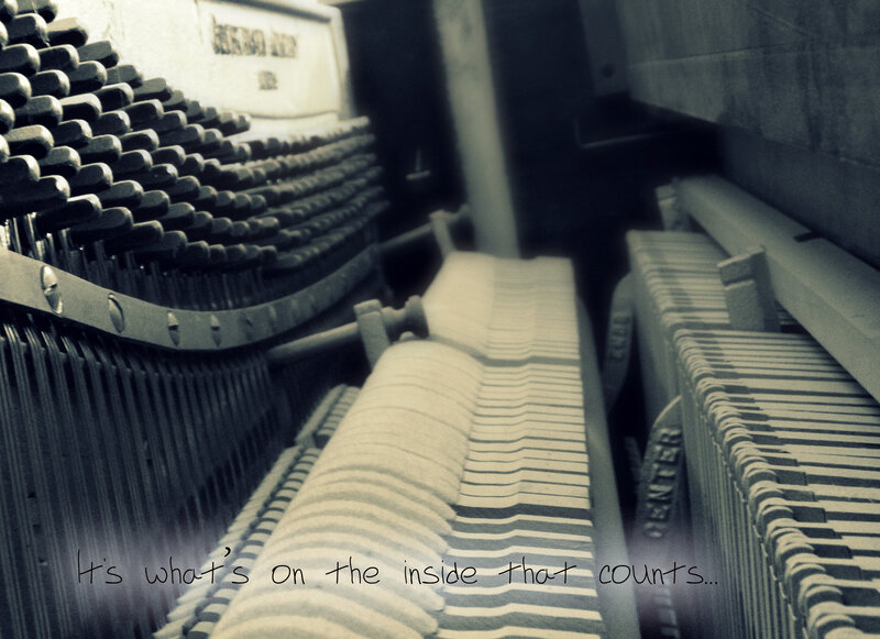 Inside of a Piano