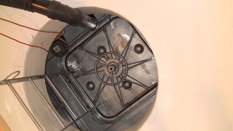Inside of a Washing Machine
