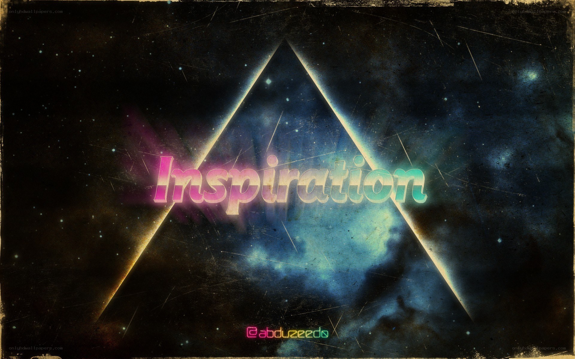 Inspiration in a cosmic triangle