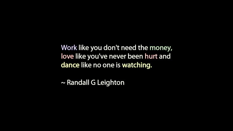 inspirational quote on living fully