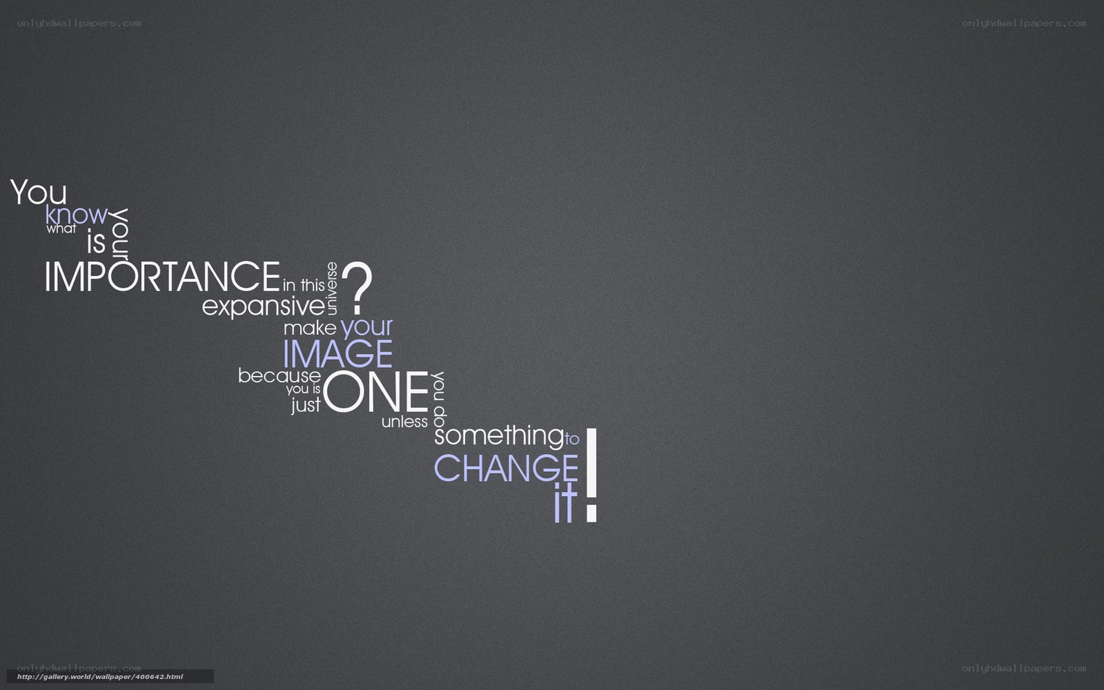 inspirational quote wallpaper