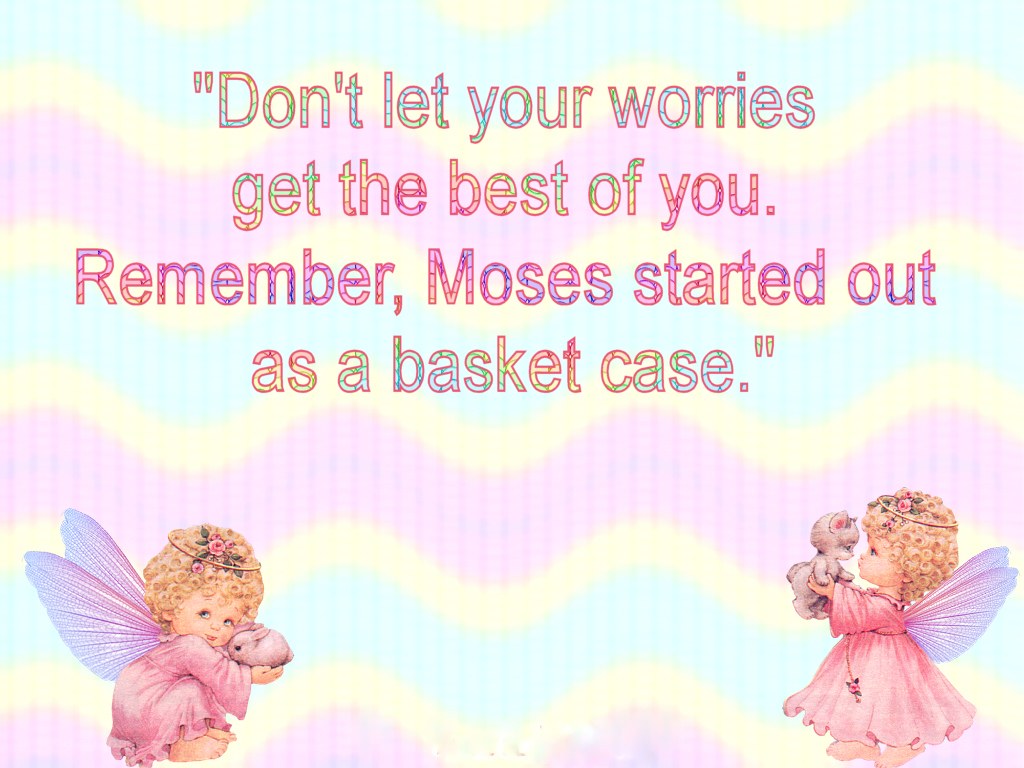 inspirational quote with angels