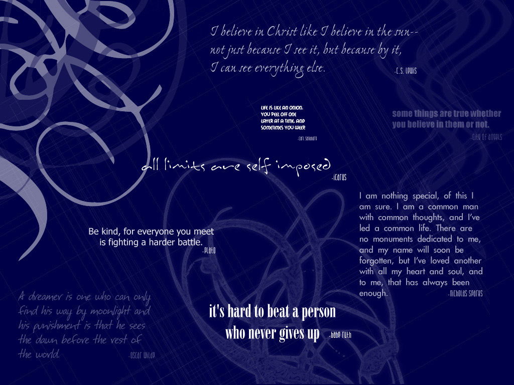 inspirational quotes collage