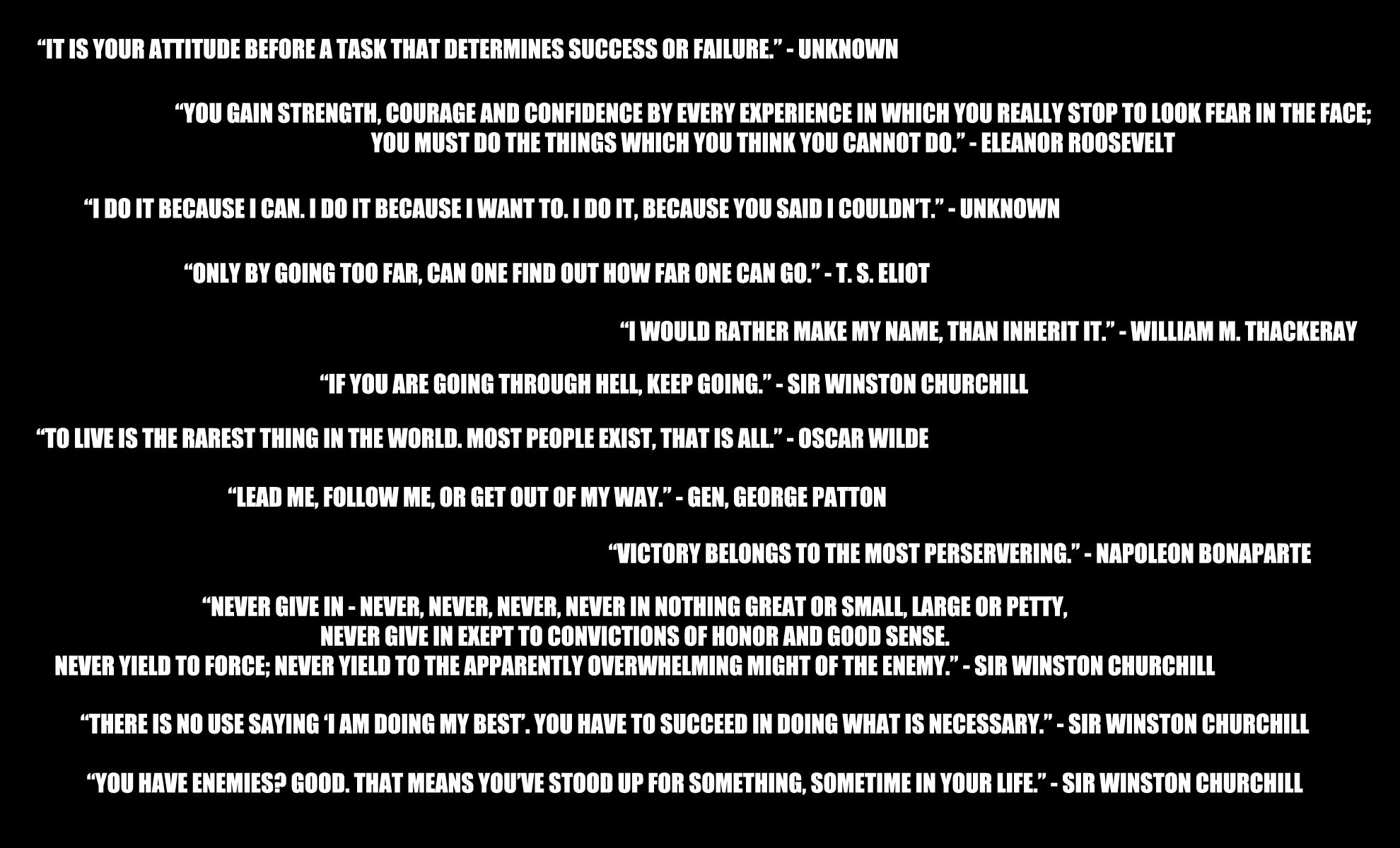inspirational quotes collection