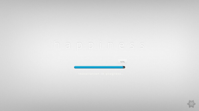 Installation Progress Bar — White, Calm, Minimalist, Progress Bar