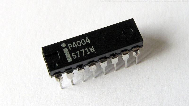 Integrated Circuit Chip — Black, Neutral