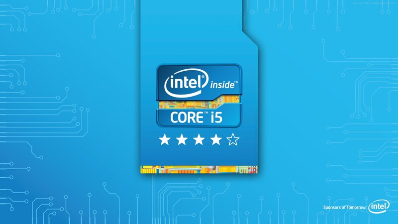 Intel Core I5 Processor — Blue, Technological