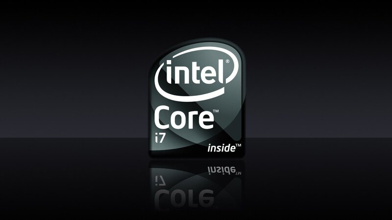 Intel Core I7 Processor — Black, Dramatic, Photograph