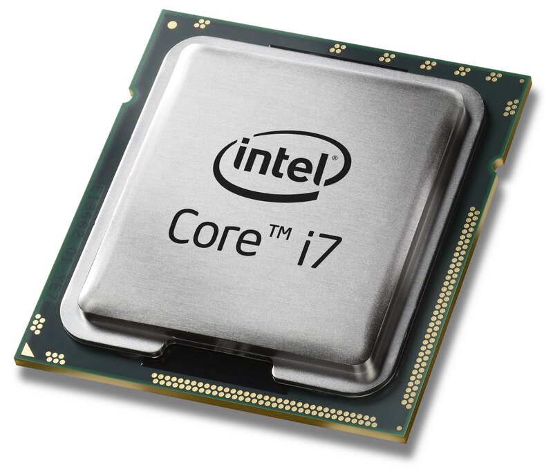 Intel Core I7 Processor — Silver
