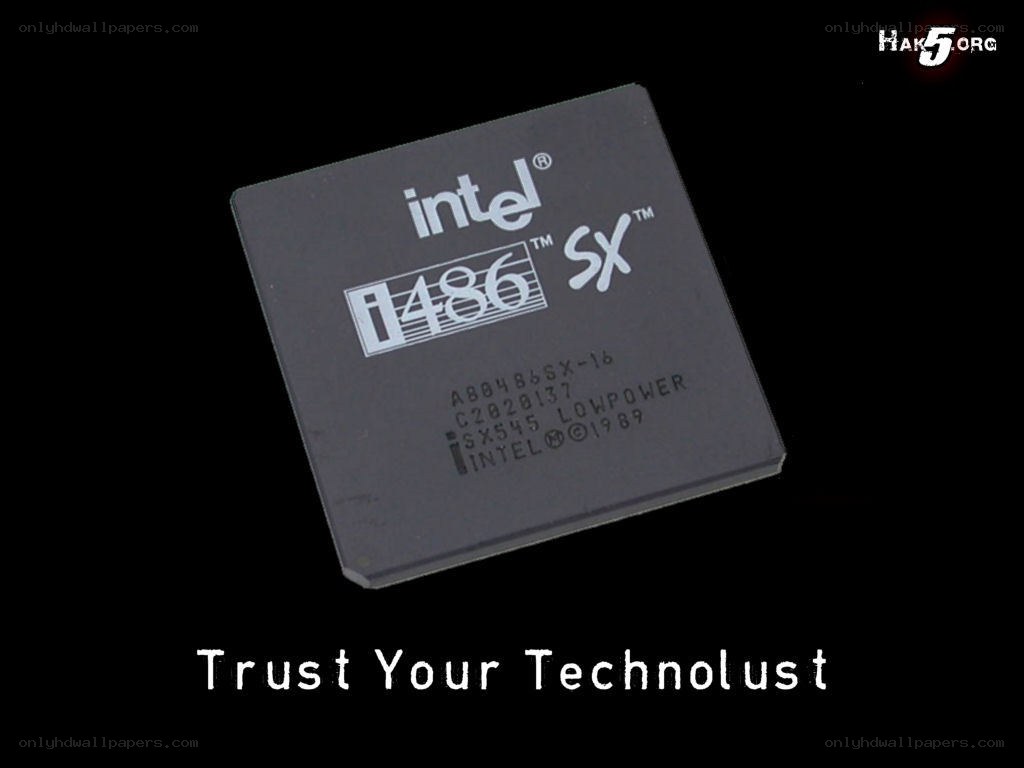 Intel i486 SX chip
