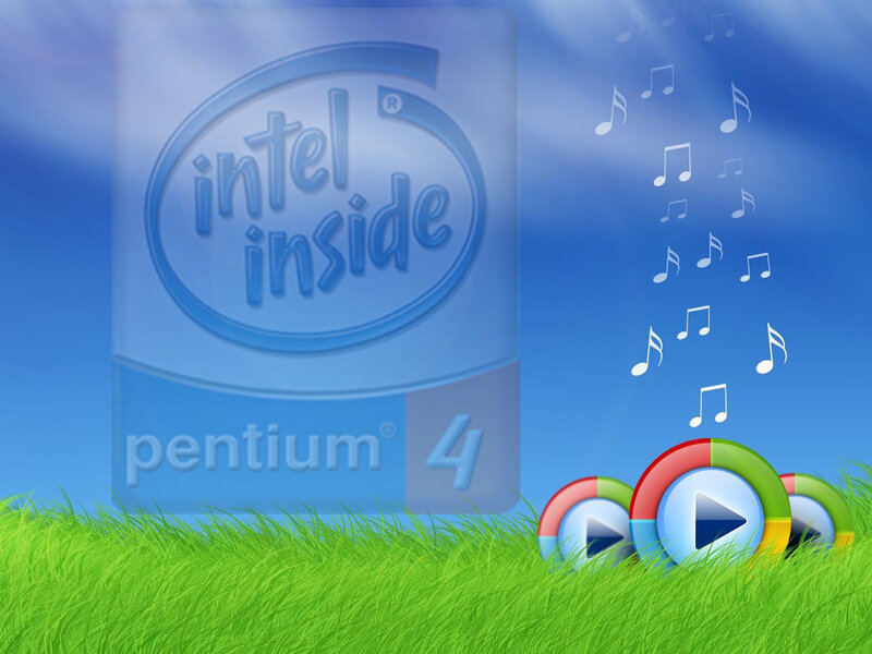 Intel Pentium 4 advertisement