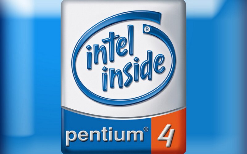 Intel Pentium 4 Processor — Blue, Neutral