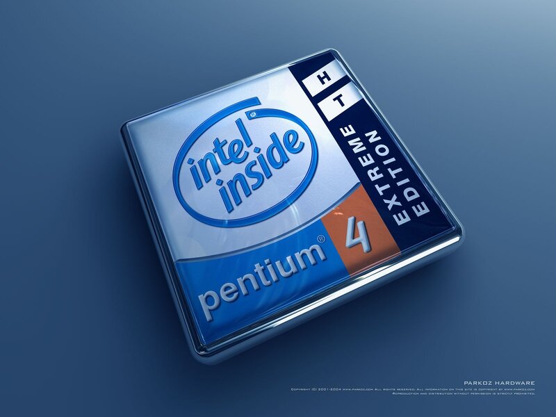 Intel Pentium 4 Processor — Blue