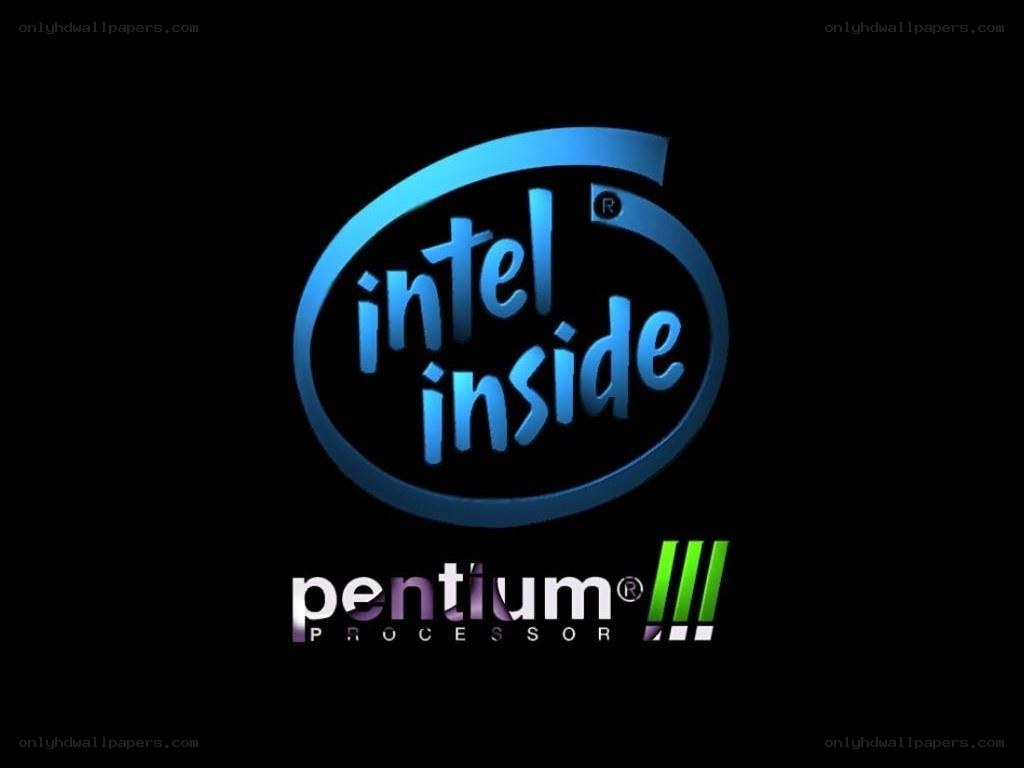 Intel Pentium III processor logo