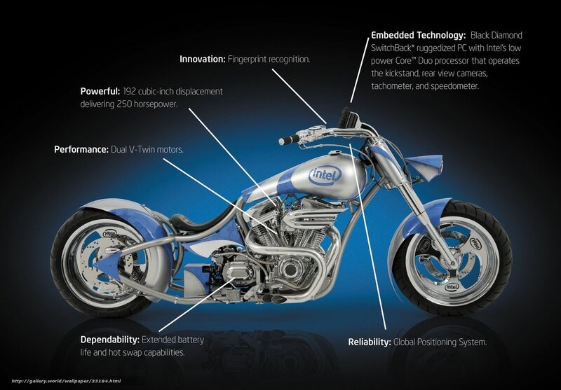 Intel-powered motorcycle concept