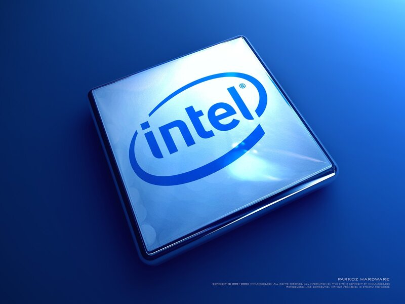 Intel processor chip
