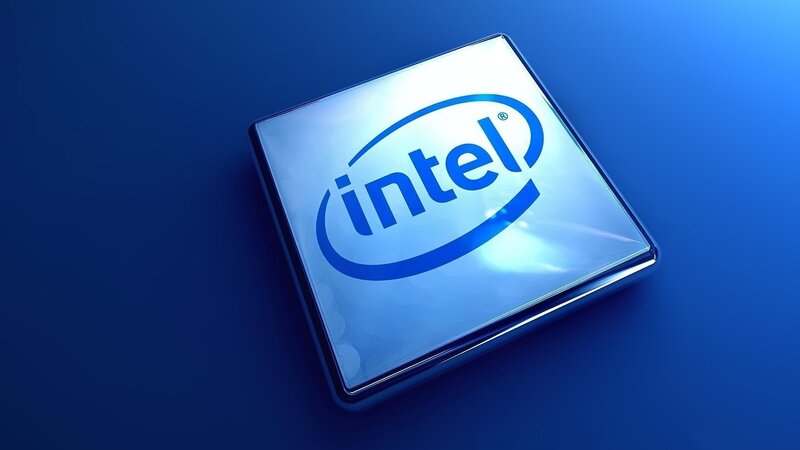 Intel Processor Chip — 3d Render