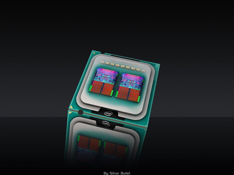 Intel processor chip