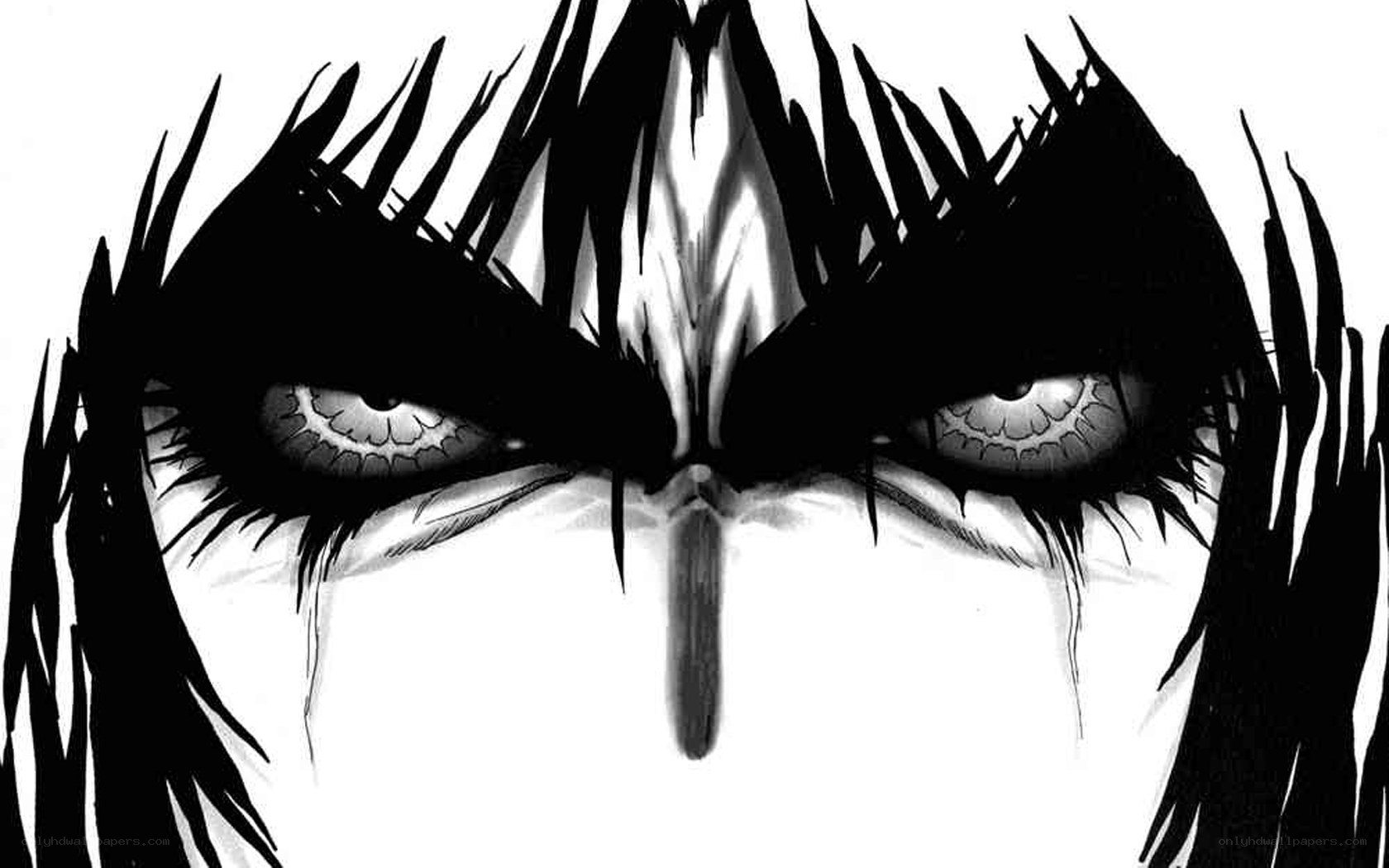 intense anime eyes close-up
