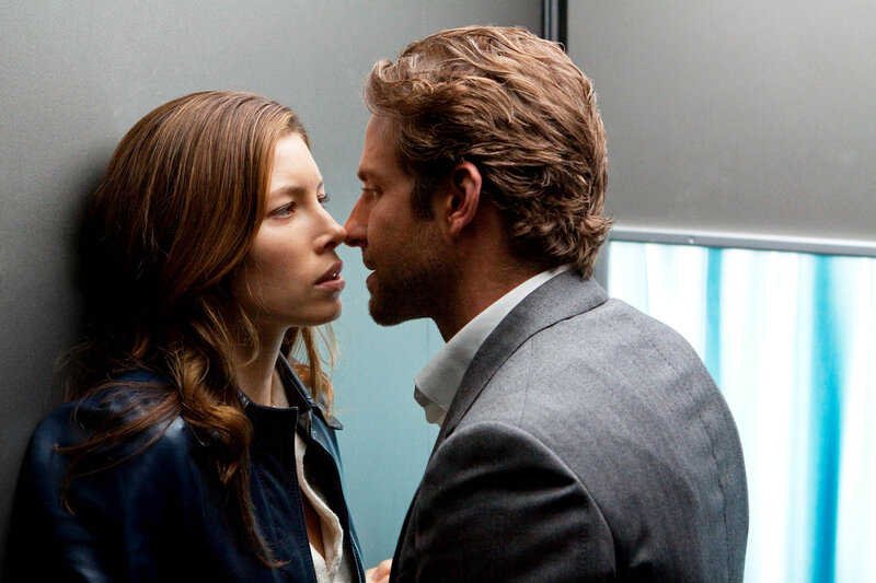 intense face-to-face moment