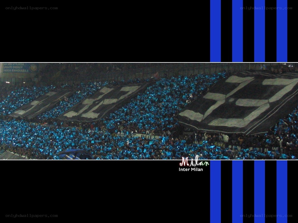 Inter Milan fans in stadium