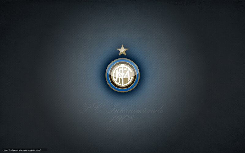 Inter Milan Logo — Blue, Dramatic