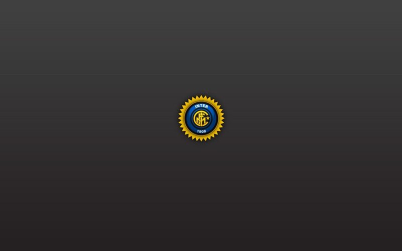 Inter Milan logo on dark background