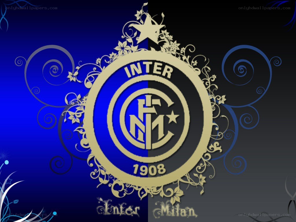 Inter Milan logo wallpaper