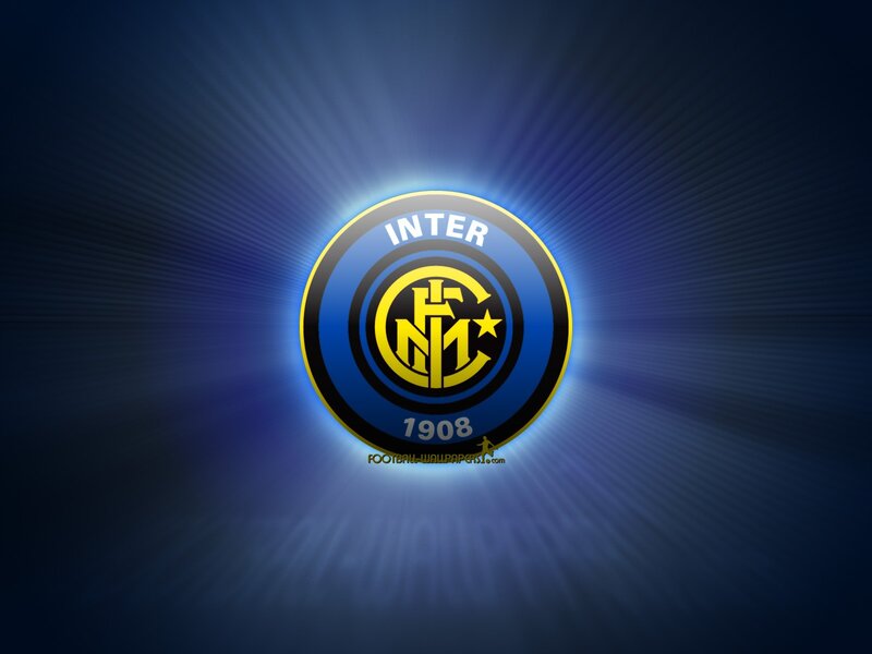 Inter Milan logo wallpaper