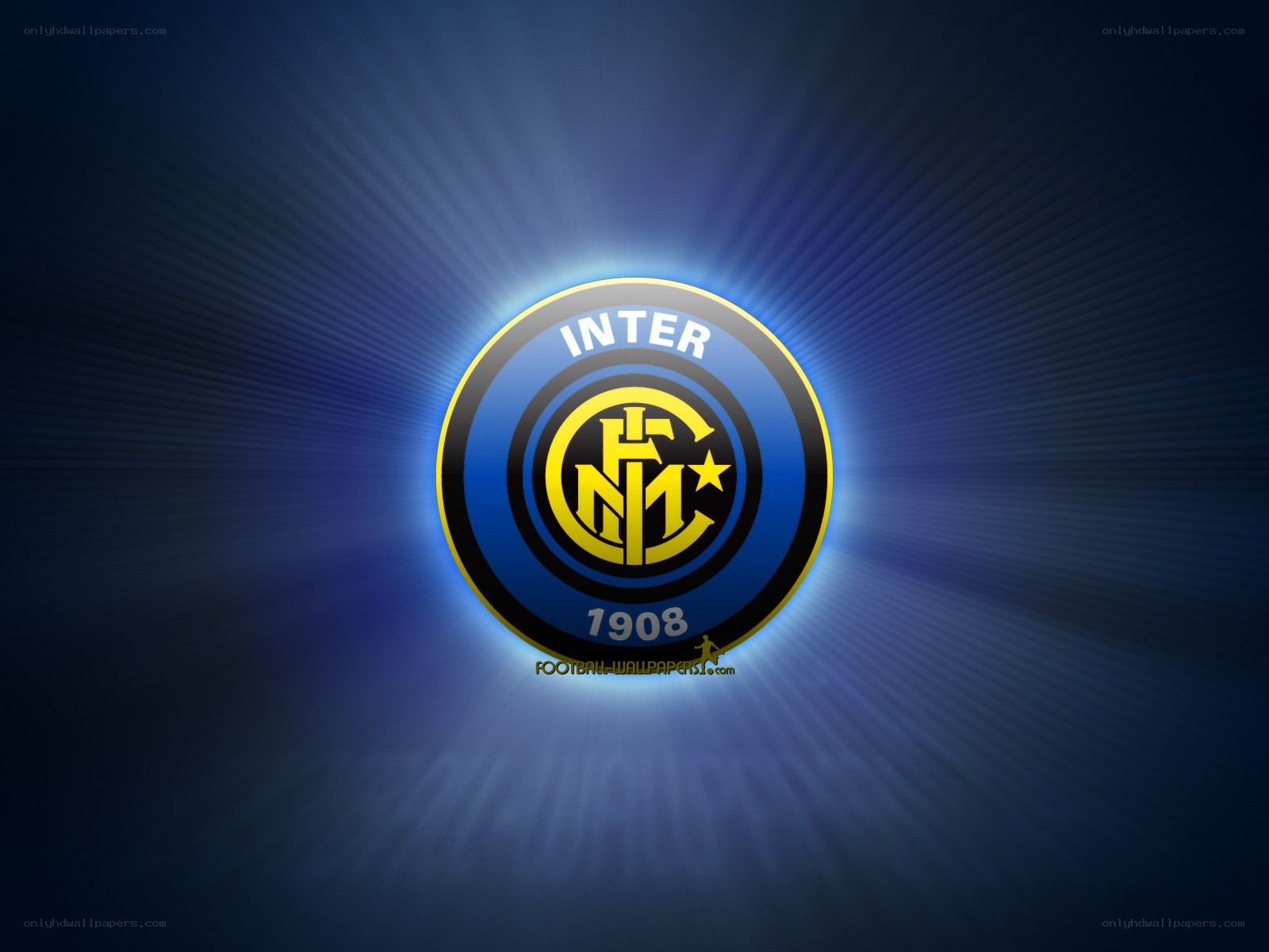 Inter Milan logo wallpaper