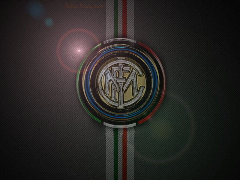 Inter Milan logo wallpaper