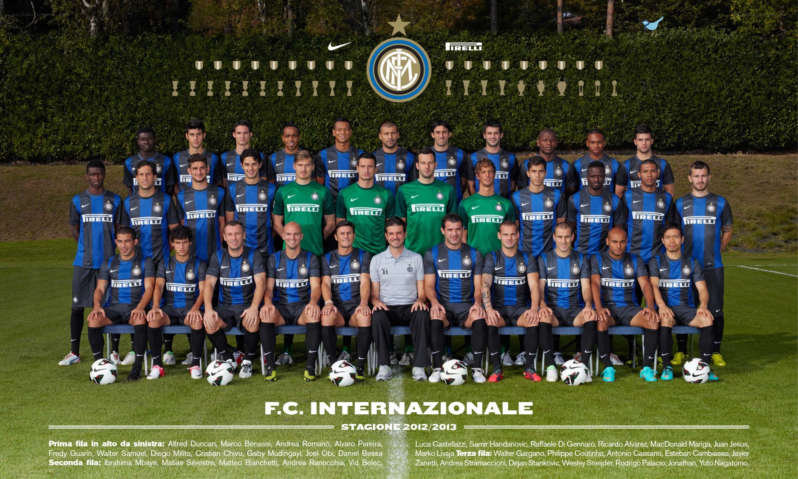 Inter Milan team photo