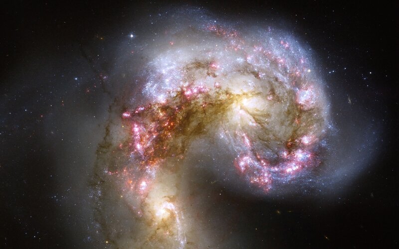 Interacting Spiral Galaxies — Cosmic