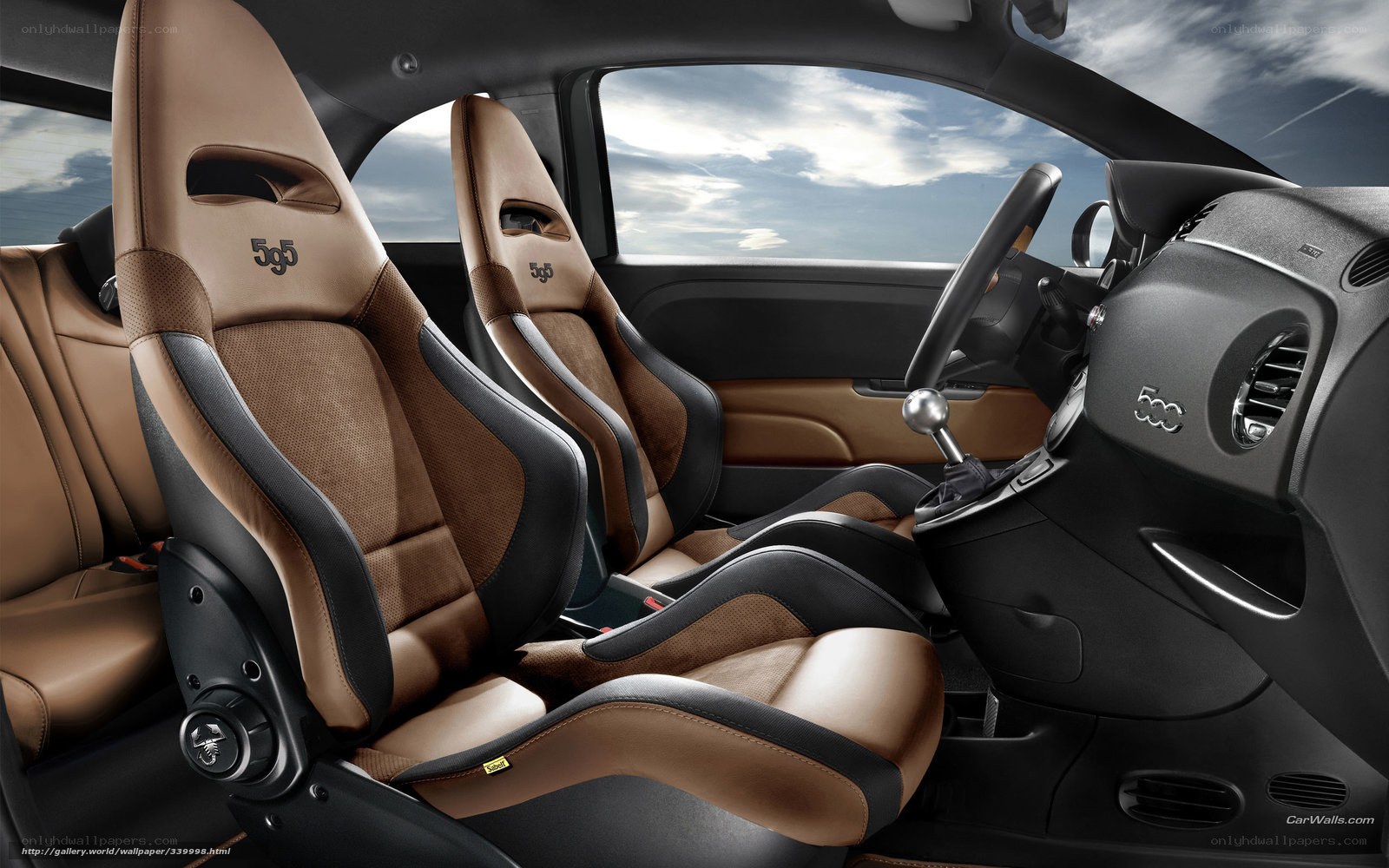 Interior of a 595 car