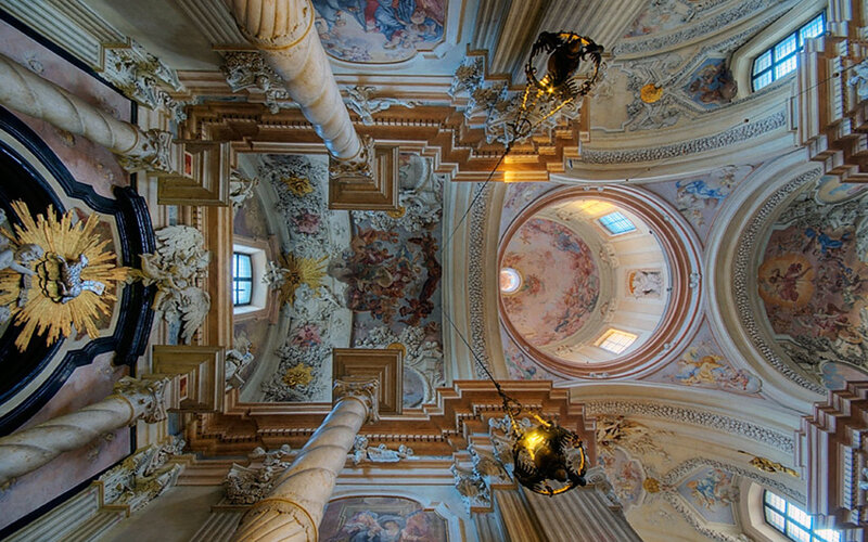 Interior of a Baroque Church