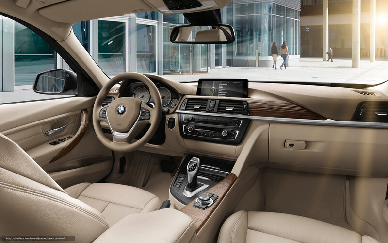 Interior of a BMW Car — Beige, Calm