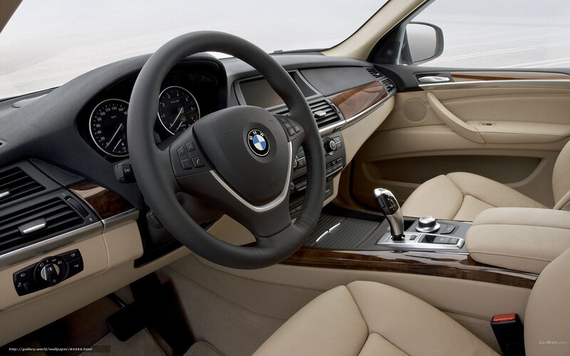 Interior of a BMW Car — Beige, Neutral