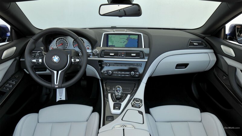 Interior of a BMW Car — Black, Dashboard
