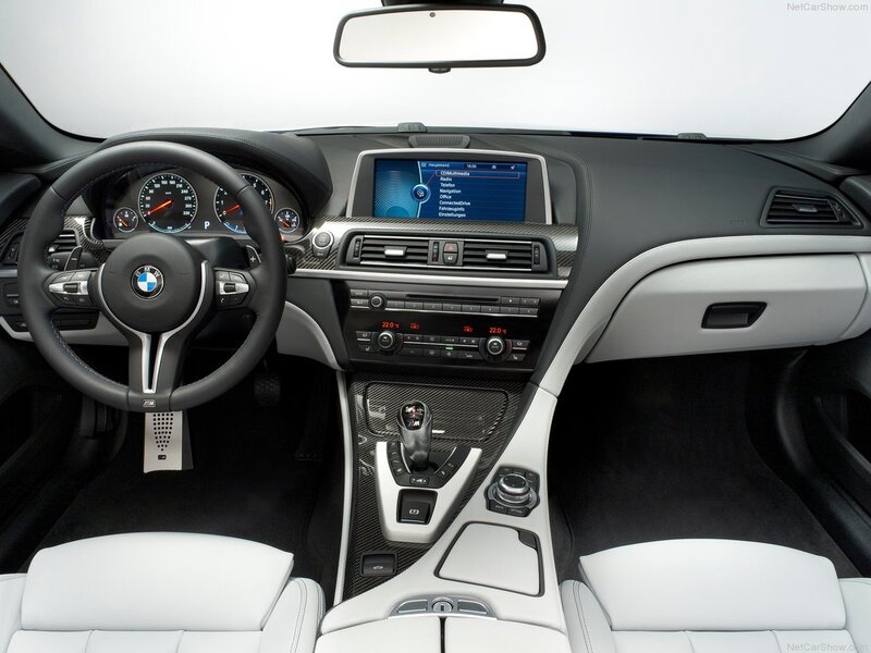 Interior of a BMW Car — Black, Modern, Photograph