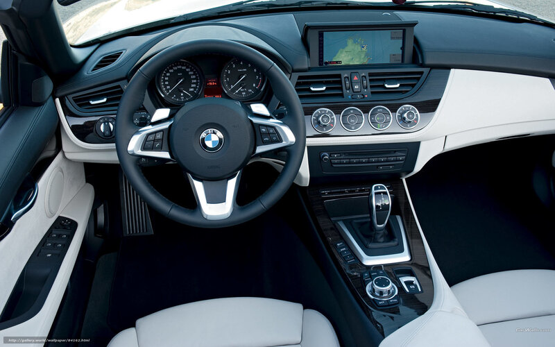 Interior of a BMW Car — Black