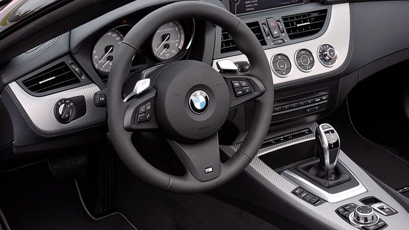 Interior of a BMW Car — Gear Shift