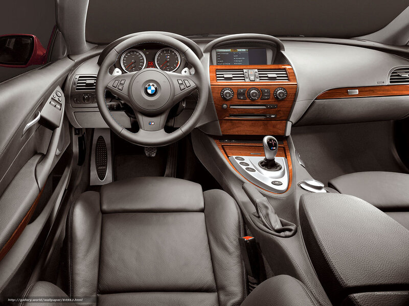 Interior of a BMW Car — Gray