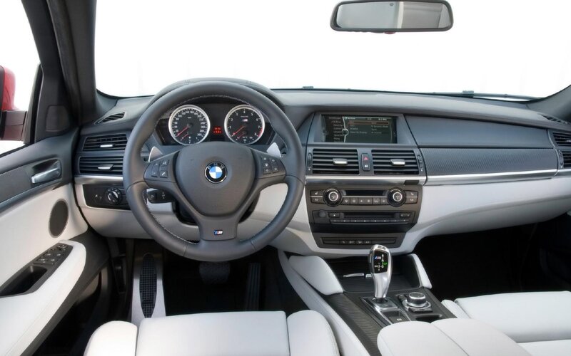 Interior of a BMW Car — White, Neutral