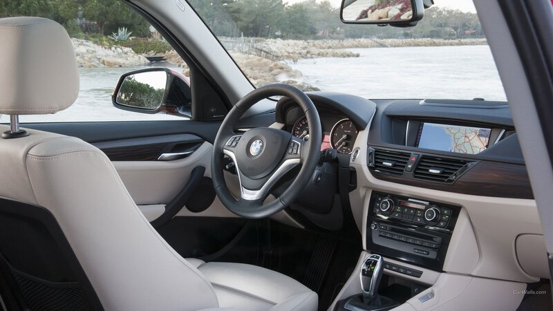 Interior of a BMW X1