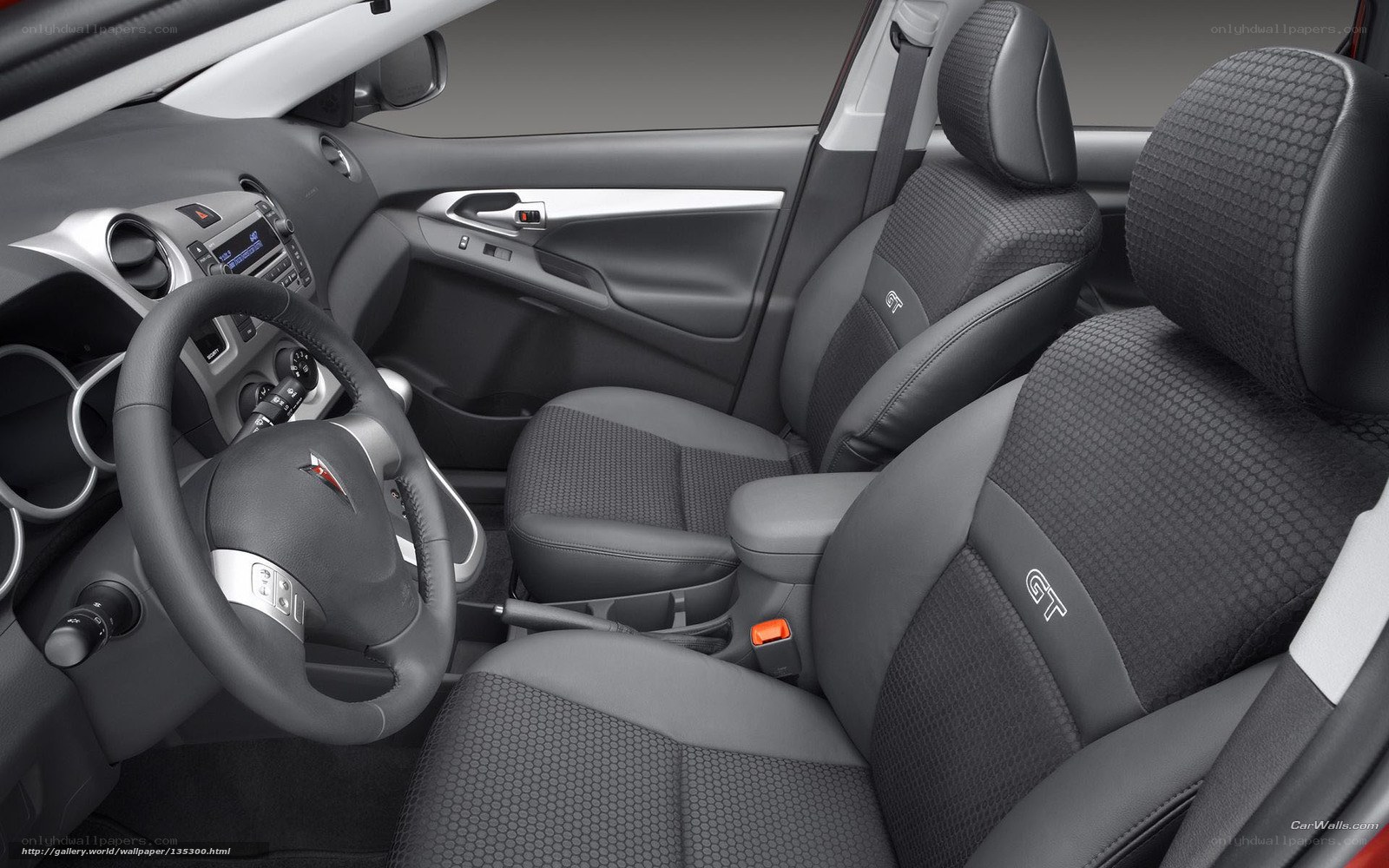 Interior of a car