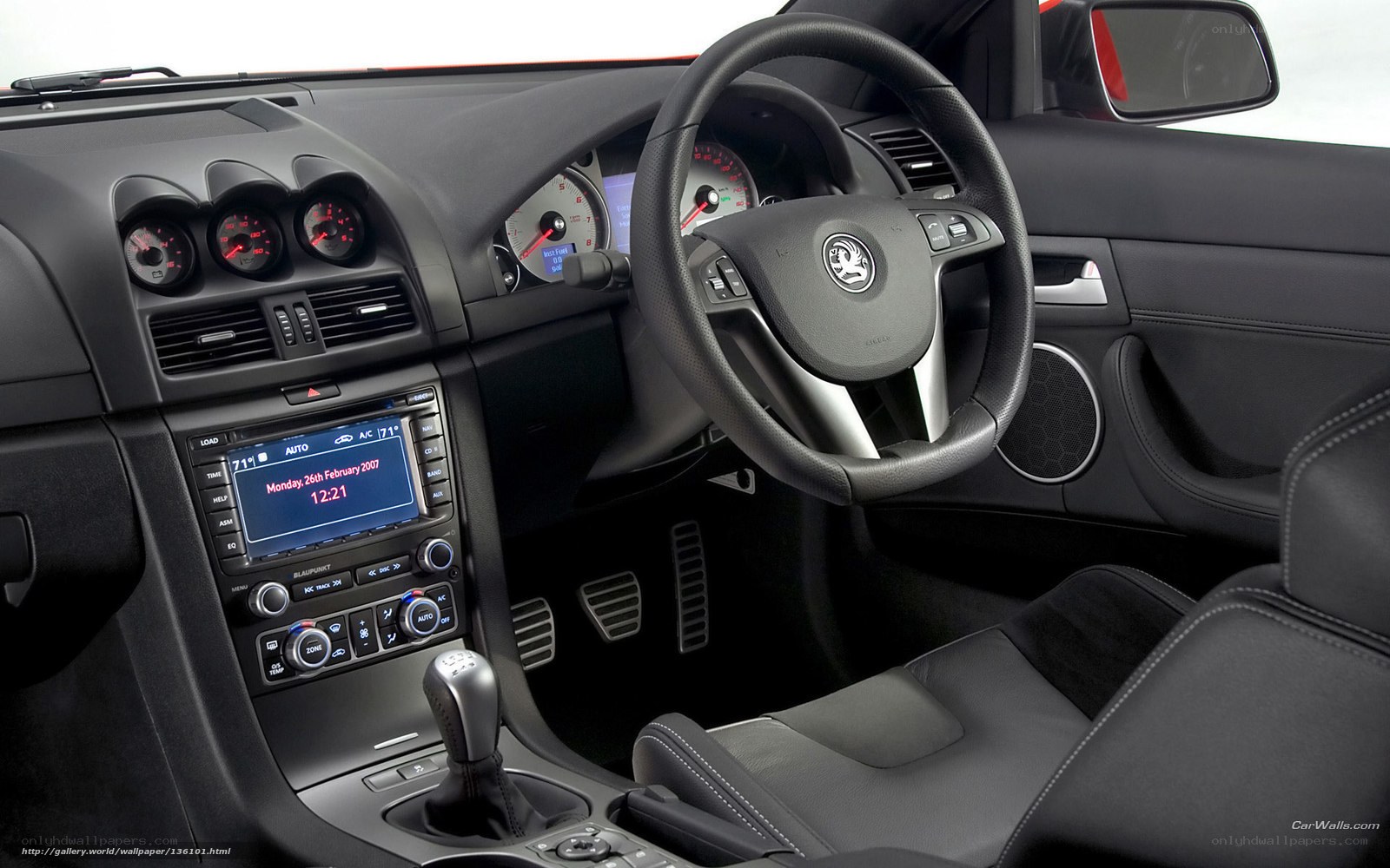 interior of a car