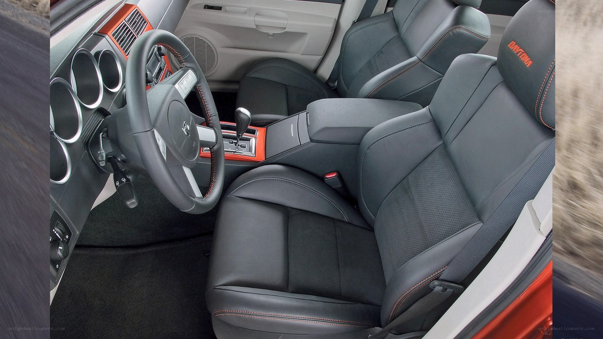 interior of a car