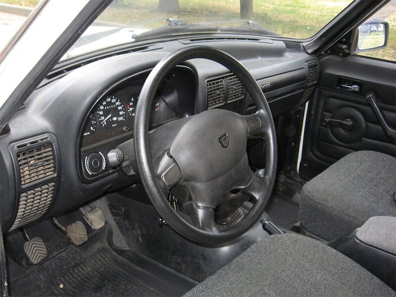 interior of a car